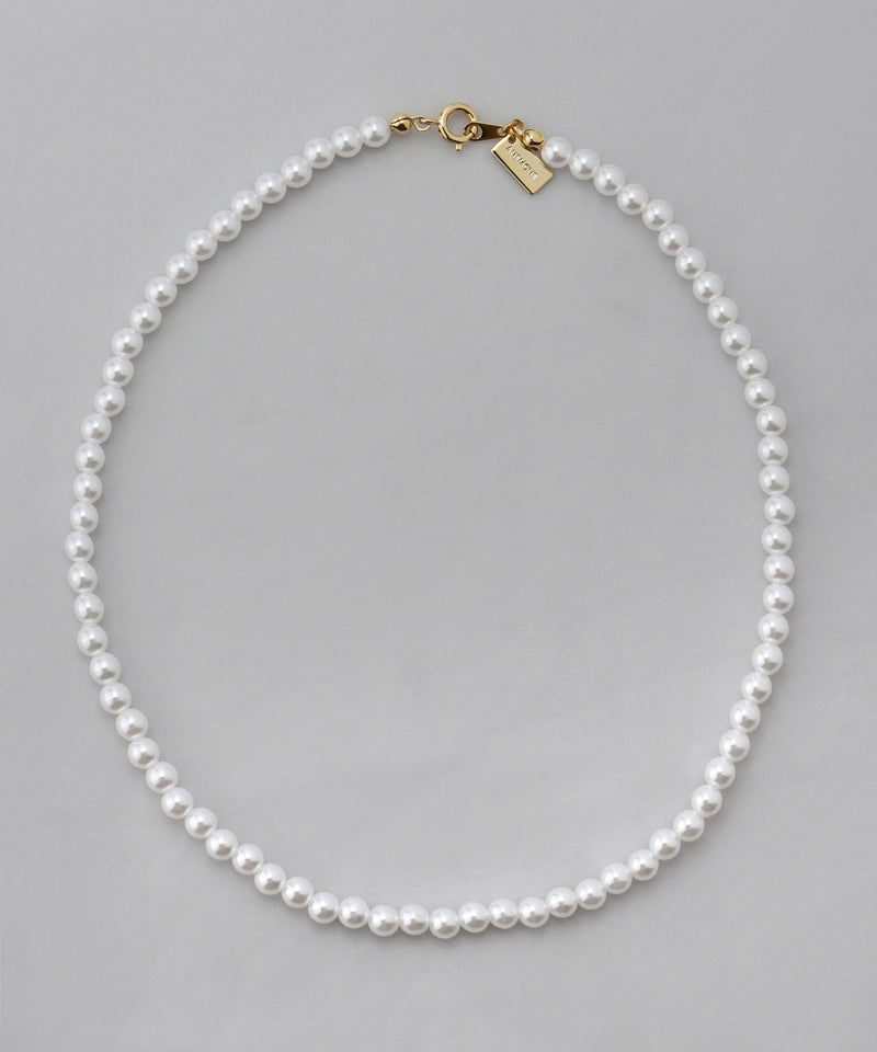Pearl short necklace [5mm]