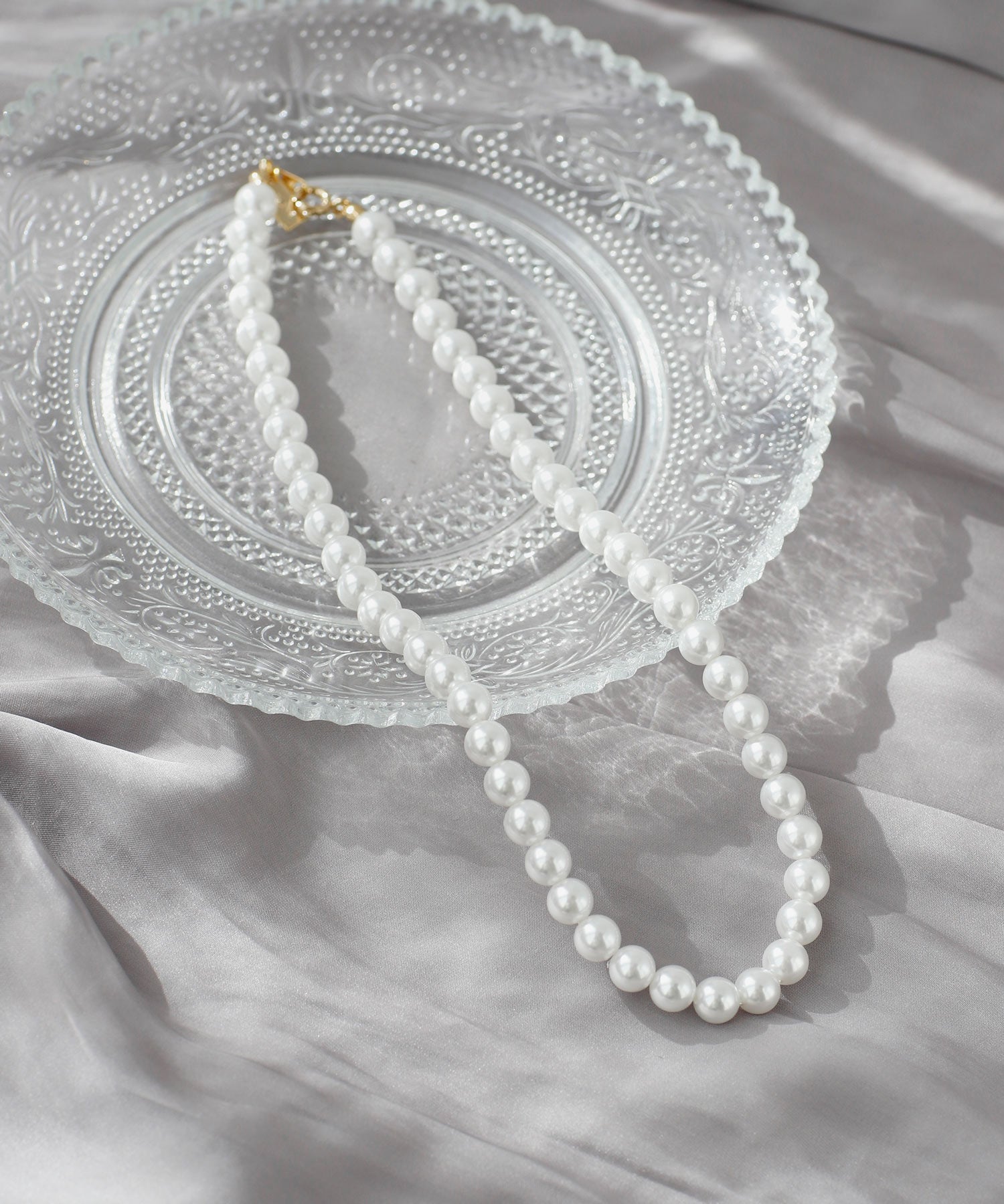 美品　ジュエリーKANDA 本真珠パールネックレス　約7ミリ約41センチ♪ 美品 ジュエリーKANDA 本真珠パールネックレス 約7ミリ約41センチ♪