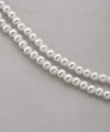 Pearl long necklace [4mm]