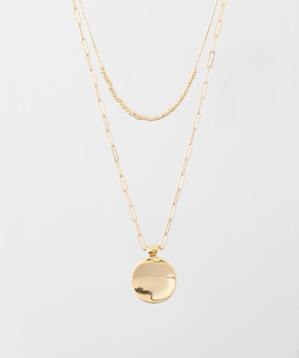 ANEMONE】サークルプレートネックレス[2本セット]｜SANPO ONLINE