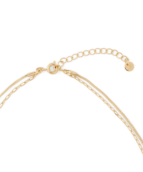 ダブルチェーンネックレス