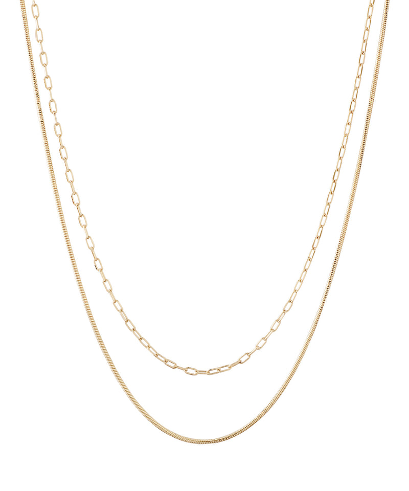 double chain necklace