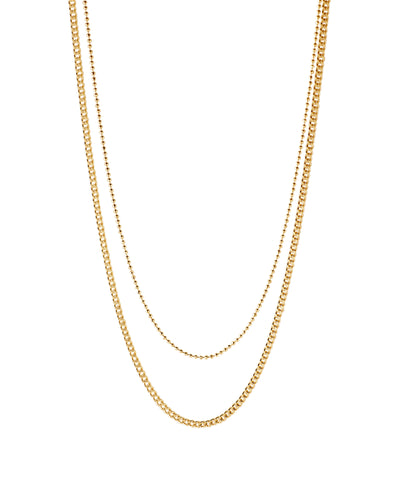 double chain necklace