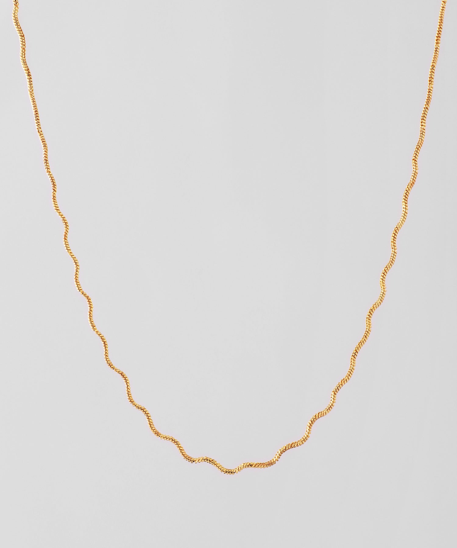 ネックレス　なみ K10チェーンネックレス(38cm)｜ネックチェーン｜ノジェス 公式