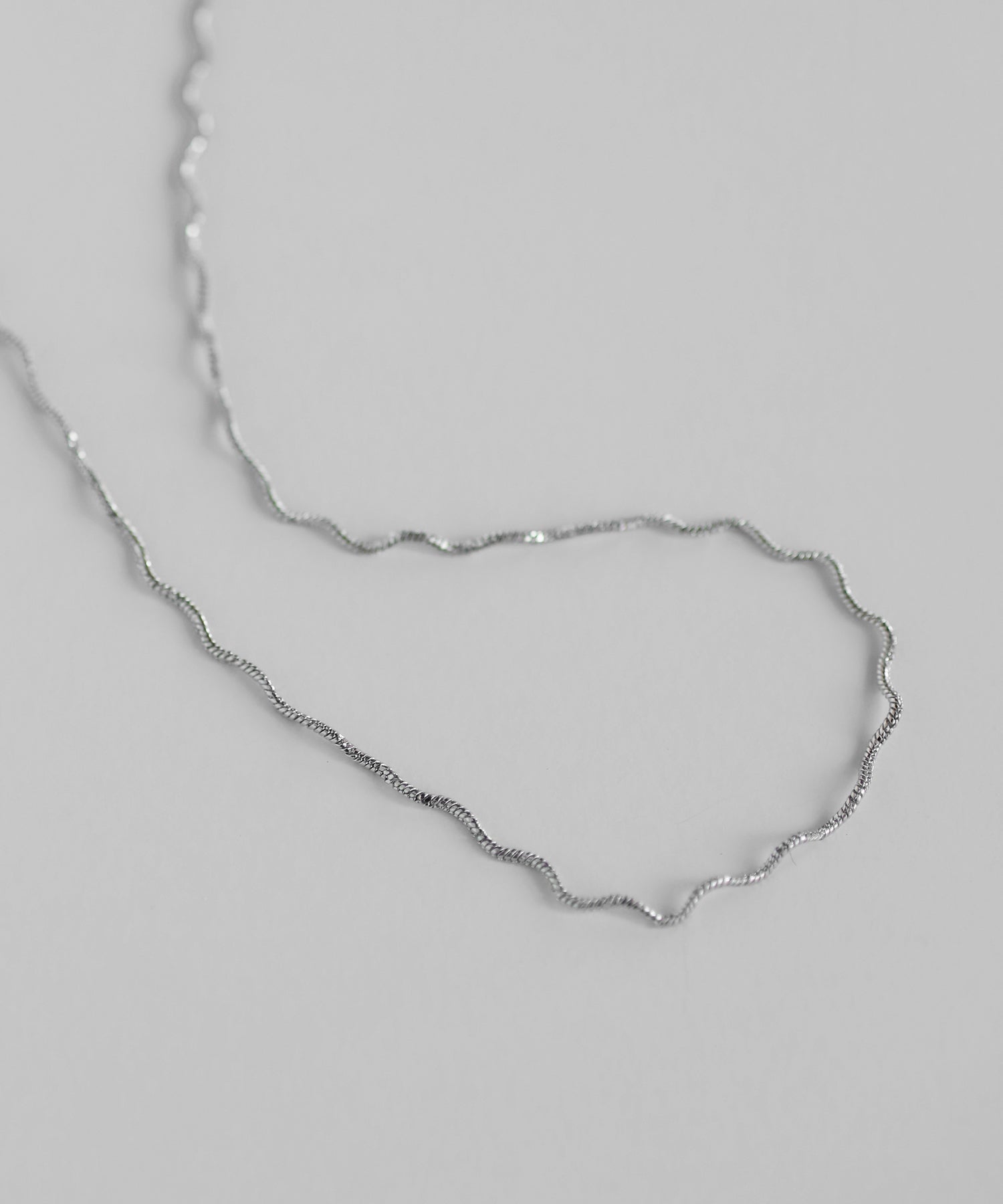 mimi33】ウェーブチェーンネックレス[Ownideal]｜アネモネ・シエナロゼ