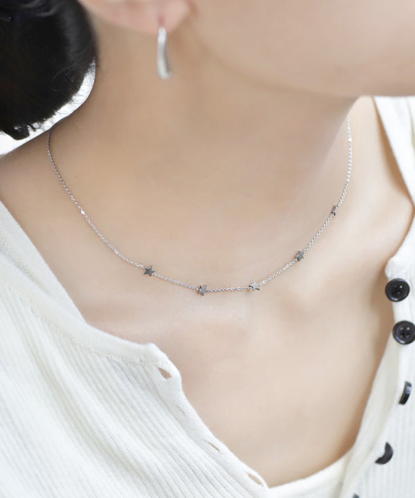 【ステンレス】スターステーションネックレス