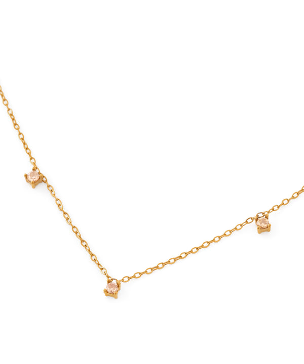 ビジューネックレス[ステンレス][Sheerchic]