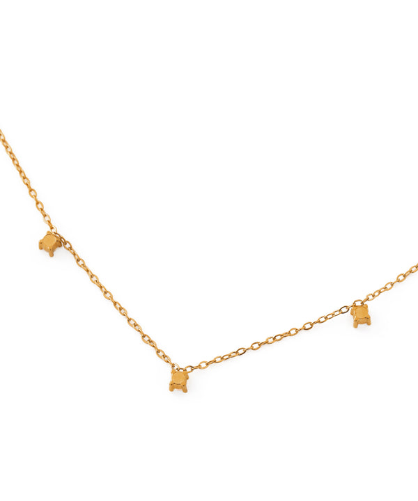 ビジューネックレス[ステンレス][Sheerchic]