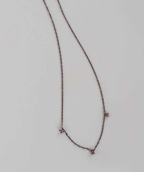 ビジューネックレス[ステンレス][Sheerchic]