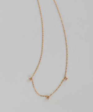 ビジューネックレス[ステンレス][Sheerchic]