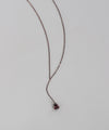 ドロップビジューY字ネックレス[ステンレス][Sheerchic]