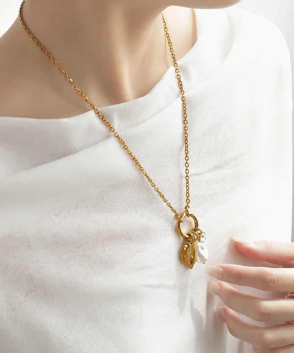 【ステンレス】カスタムチャームネックレス