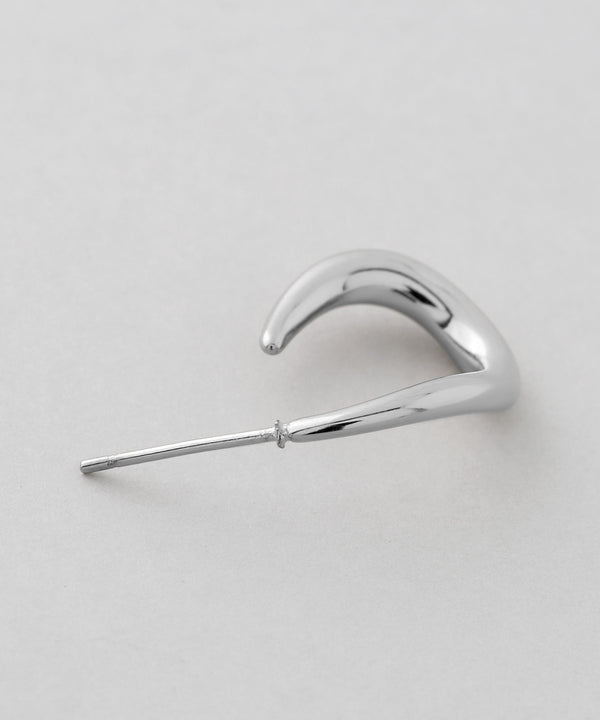 ニュアンスフープピアス[ステンレス][Basic]