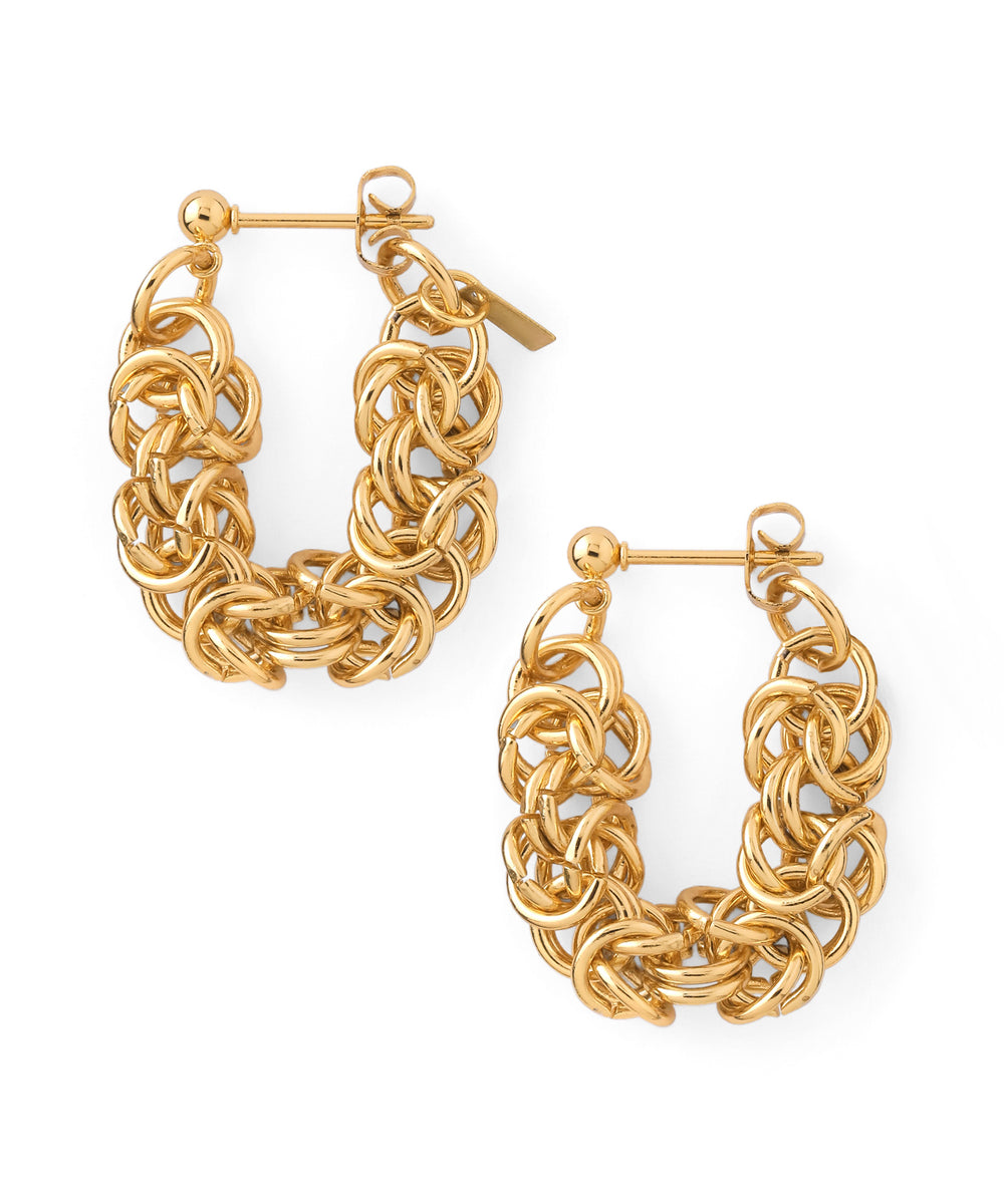 [mimi33] Chain Hoop Earrings [Stainless Steel] [Ownideal] | Anemone ...