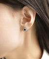 [Stainless Steel] Bijou Flower Earrings