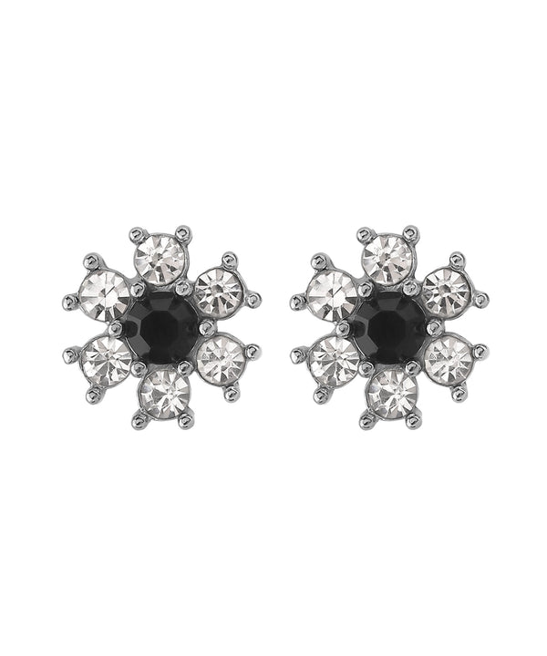 [Stainless Steel] Bijou Flower Earrings