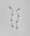 ハートステーションピアス[silver925][Sheerchic]