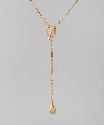 メタルドロップマンテルネックレス