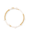 Double-strand pearl bangle