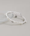 Double-strand pearl bangle