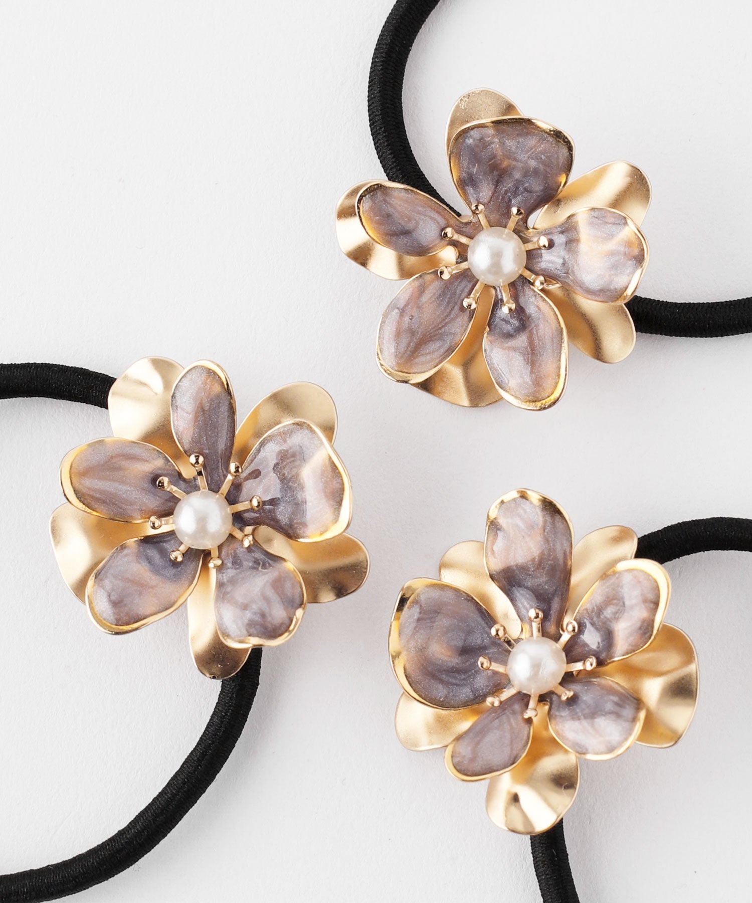 ANEMONE】メタルフラワーヘアゴム｜SANPO ONLINE(サンポー