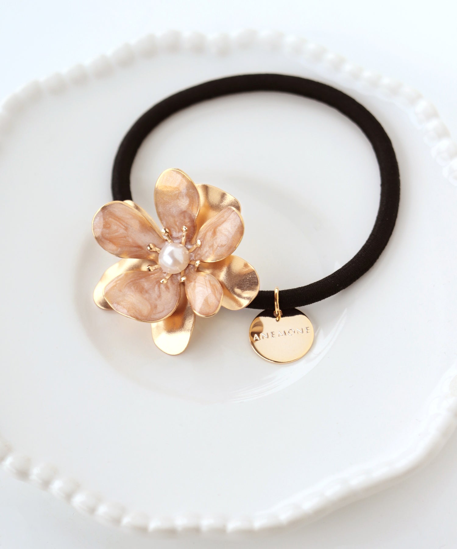 ANEMONE】メタルフラワーヘアゴム｜SANPO ONLINE(サンポー