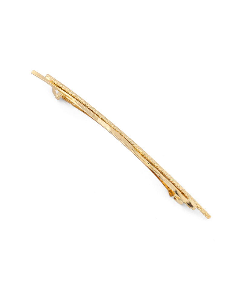 Double Line Metal Barrette
