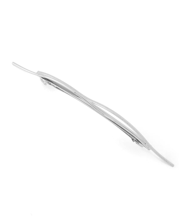 ウェーブラインメタルバレッタ