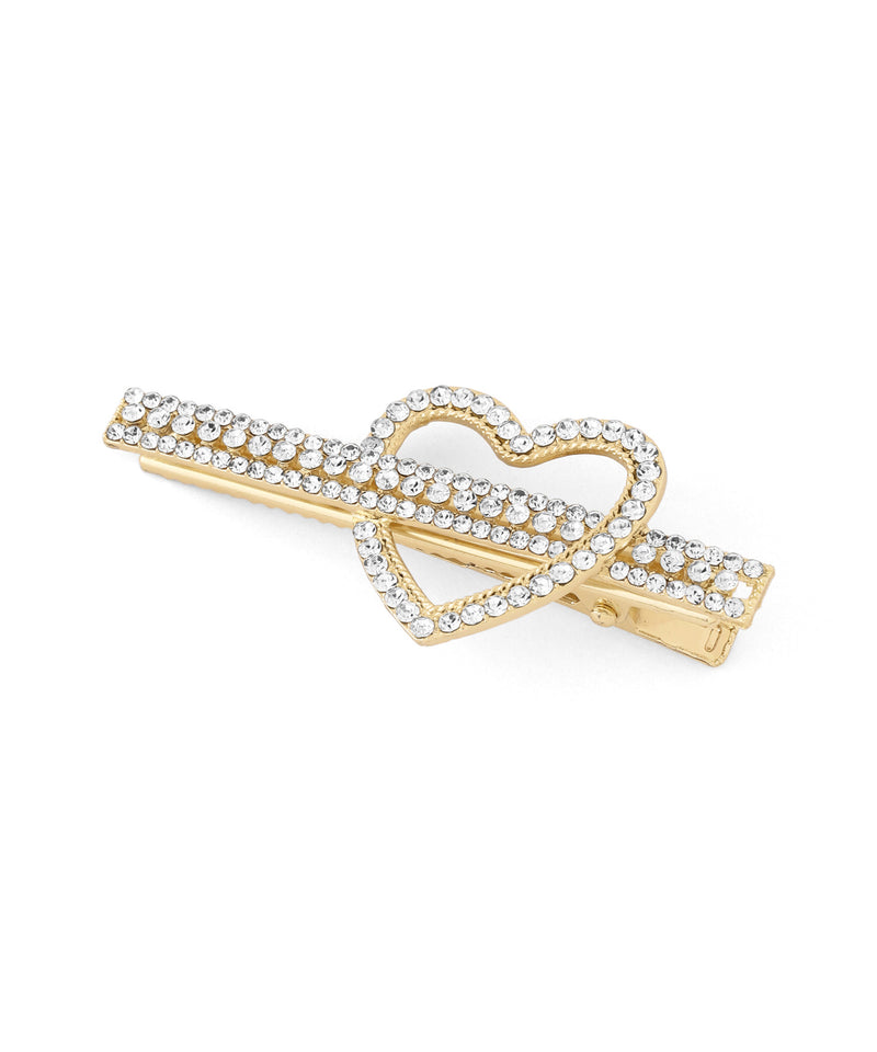 Jeweled Heart Clip