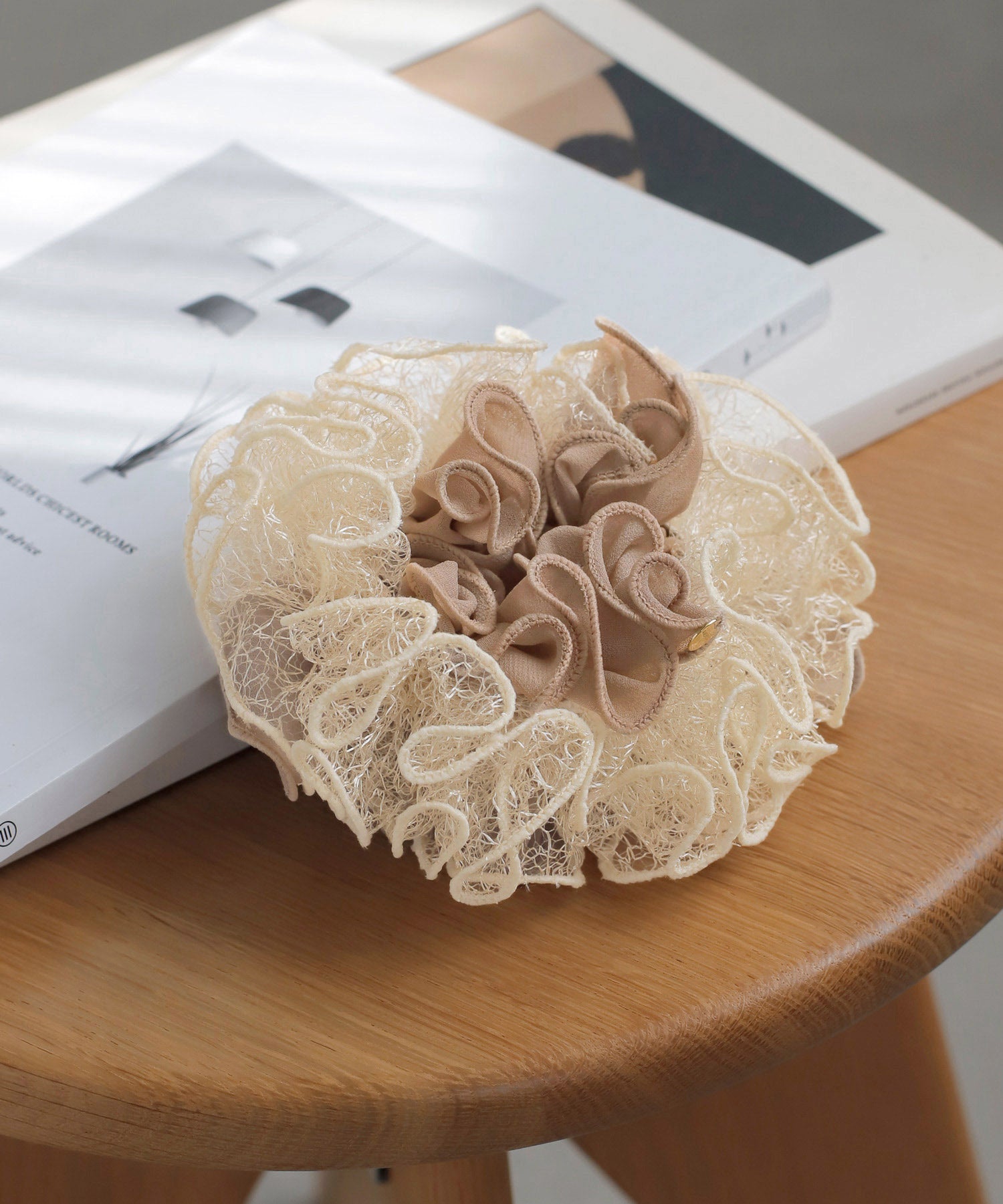 ANEMONE】【ノベルティー対象】レースシュシュ｜アネモネ・シエナロゼ