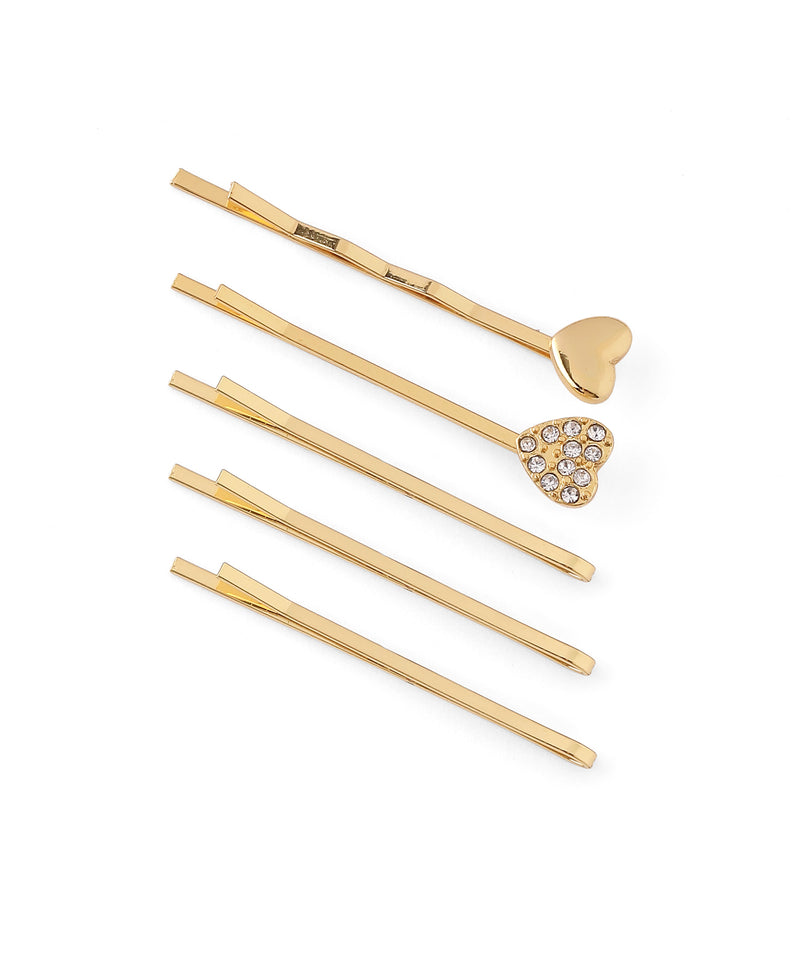 ハートミニヘアピン[5本セット]