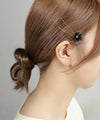 ビーズフラワーヘアピン[2本セット]
