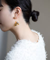 フラワーバックキャッチピアス[Sheerchic]
