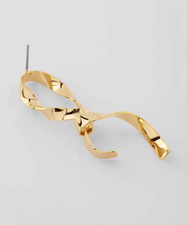 ツイストメタルピアス[Ownideal]