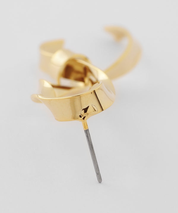 ツイストメタルピアス[Ownideal]