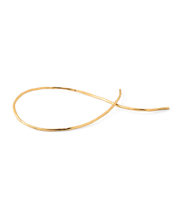 【ステンレス】ニュアンスフープピアス