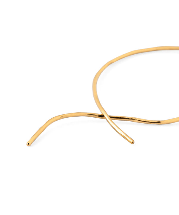 【ステンレス】ニュアンスフープピアス