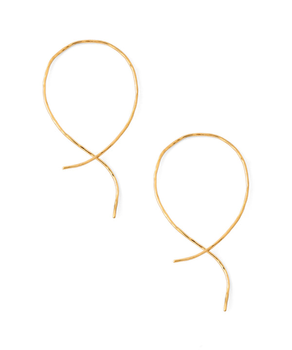 【ステンレス】ニュアンスフープピアス