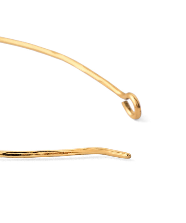 【ステンレス】ニュアンスフープピアス