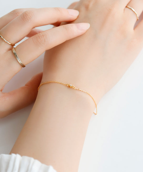 ビジューチェーンブレスレット［ジャルビジュー］