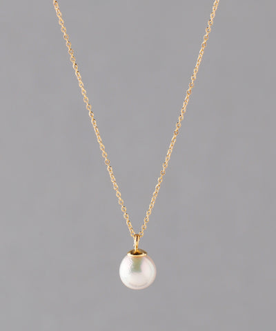 天然珍珠簡約項鍊[大][Jar Bijoux]