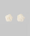 Glass rose earrings [Ownideal]
