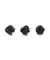 Glass rose earrings [Ownideal]