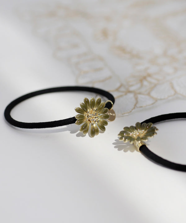 フラワーヘアゴム[2本セット]