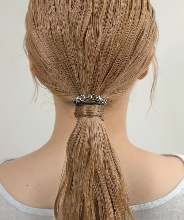 [Stainless Steel] Designer Chain Hair Tie