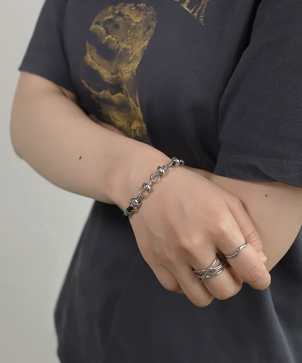 [Stainless Steel] Designer Chain Hair Tie