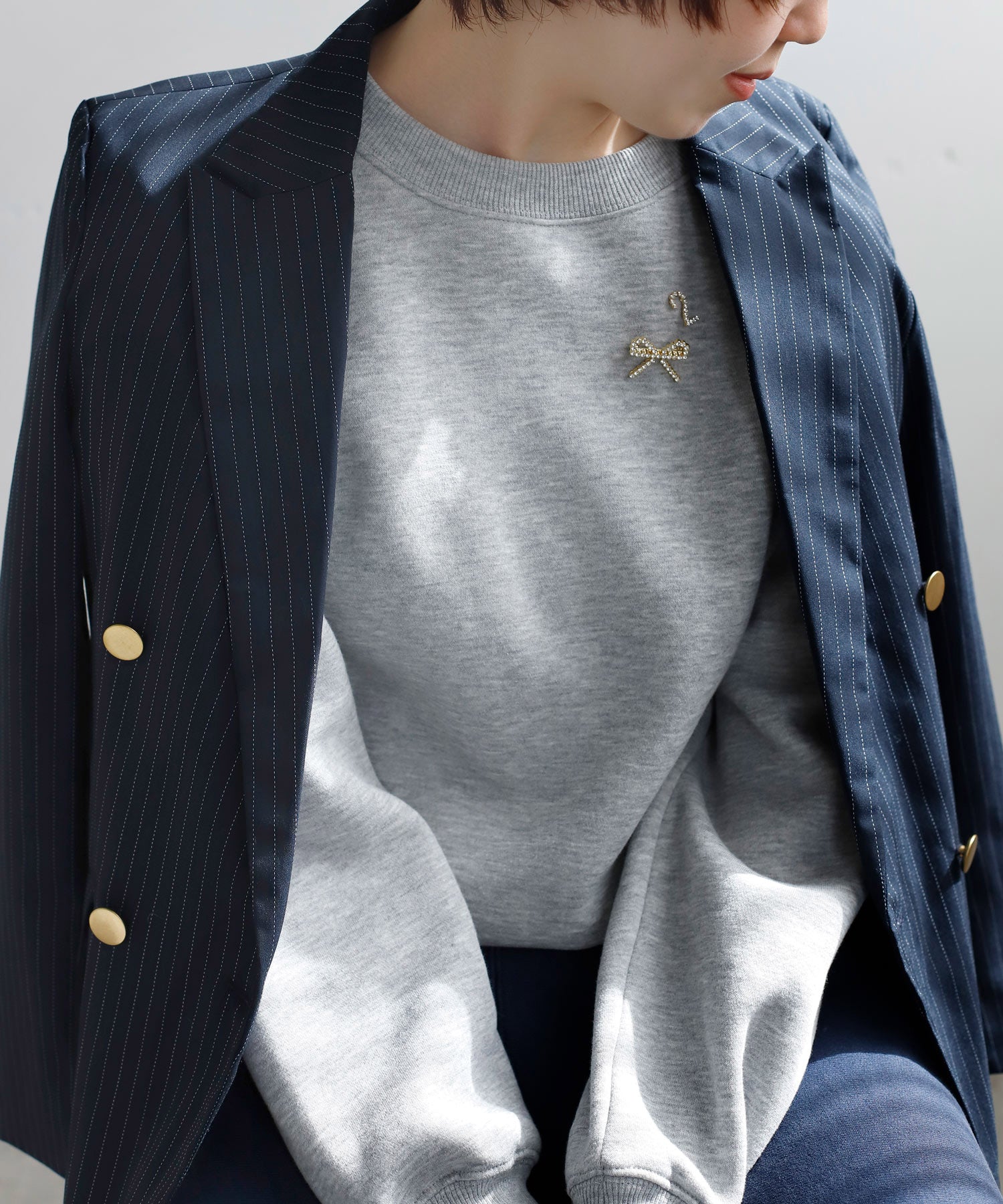 ★★★Hom★★★『オハナノヒト』ブローチなど5点 ANEMONE】ビジューナンバーブローチ｜アネモネ・シエナロゼ