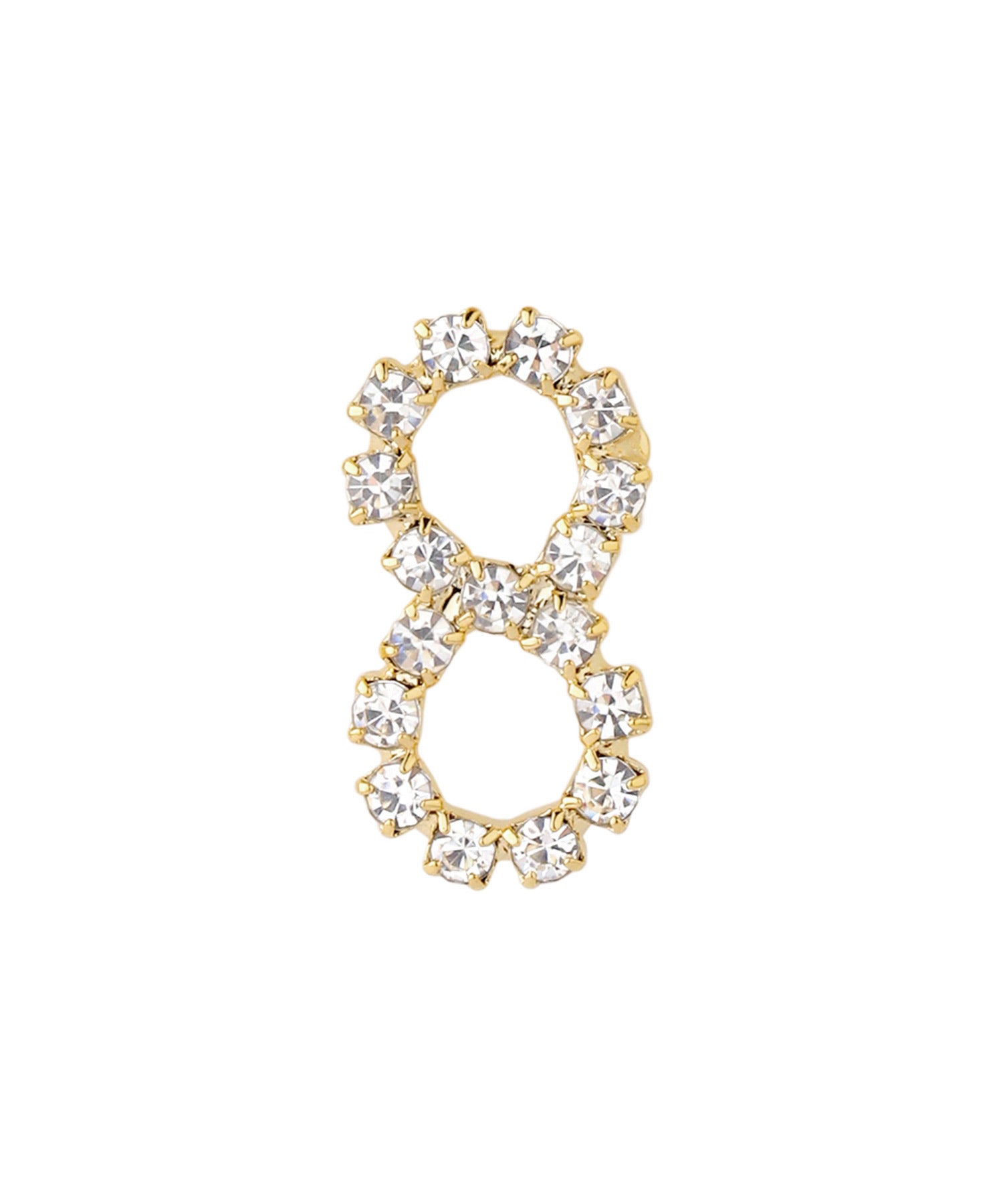 58　アネモネ ANEMONE】ビジューナンバーブローチ｜アネモネ・シエナロゼ