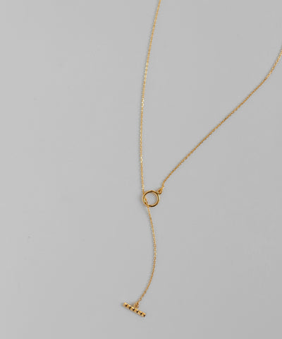 ラリエットネックレス[Sheerchic]