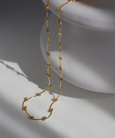 カールチェーンネックレス[Ownideal]